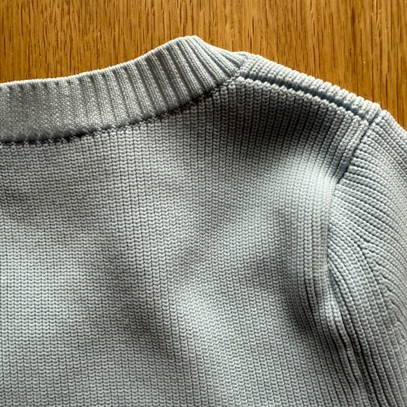 Pretty little baby blue ribbed tee! Helmut Lang, NWOT, XS - Picture 10 of 11